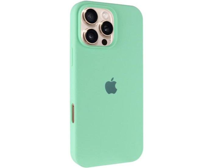 Чохол-силікон оригінал Full Soft Matte iPhone 16 Pro (Зелений / Pistachio)