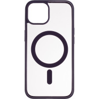 Чохол-силікон Bumper Case with MagSafe iPhone, 14 Dark purple