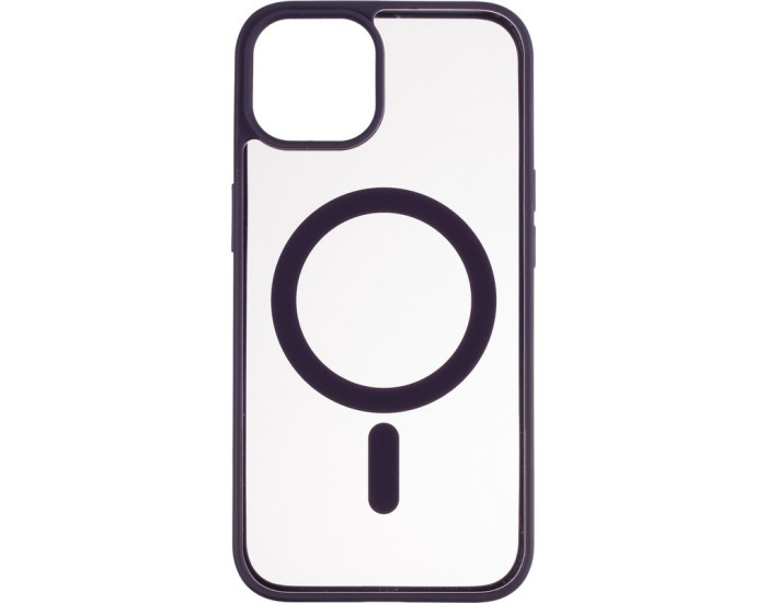 Чохол-силікон Bumper Case with MagSafe iPhone, 14 Dark purple