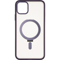 Чохол-силікон Bumper Case with MagSafe Stand iPhone 11 Pro Max, Violet