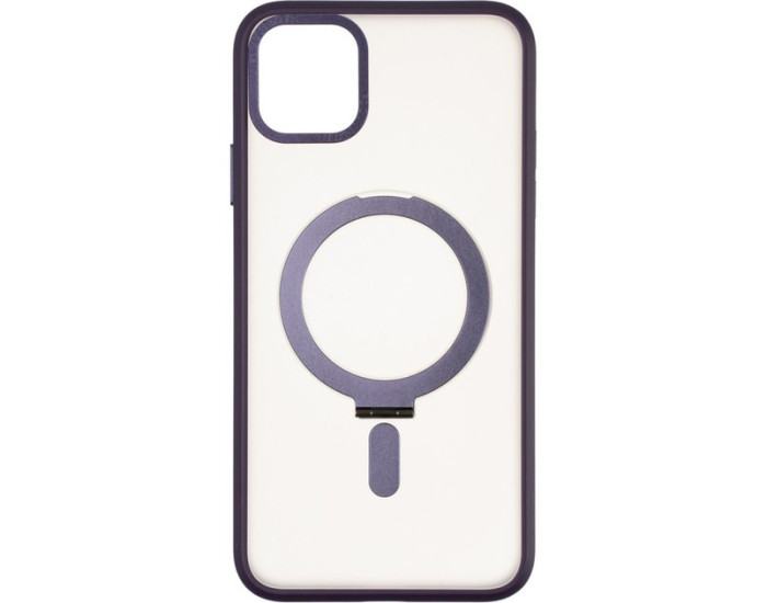 Чохол-силікон Bumper Case with MagSafe Stand iPhone 11 Pro Max, Violet