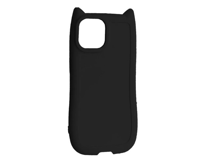 Чохол-силікон CAT iPhone 12 Pro Max, чорний