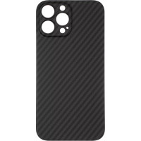 Чохол-силікон Carbon Case (MagSafe) iPhone 13 Pro Max, Black