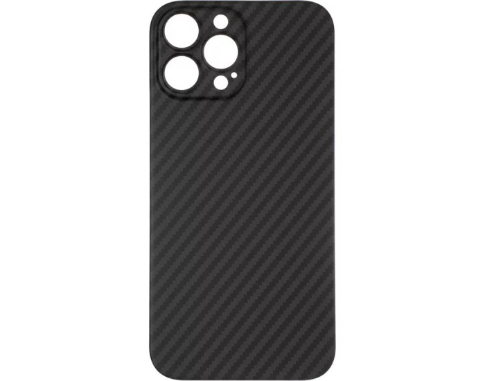 Чохол-силікон Carbon Case (MagSafe) iPhone 13 Pro Max, Black