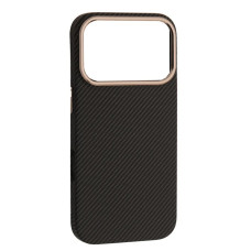 Чохол-силікон Carbon Style (MagSafe) iPhone 17 Pro, Black