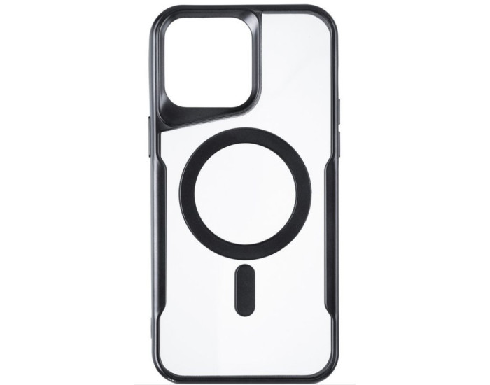 Чохол-силікон Casual Frame Case (MagSafe) iPhone 14 Pro, Black