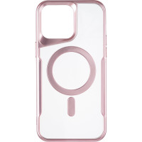 Чохол-силікон Casual Frame Case (MagSafe) iPhone 12 Pro Max, Rose gold