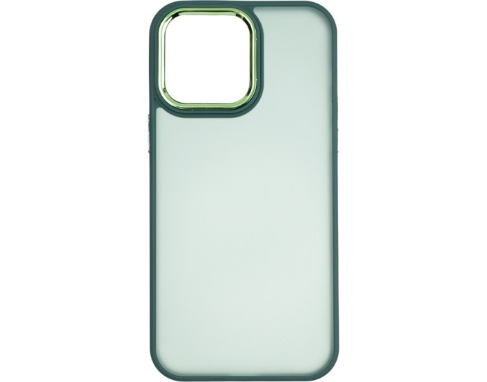 Чохол-силікон Color Bumper Case iPhone 13 Pro Max, Dark green