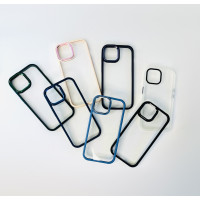 Чохол-силікон Color Bumper Case iPhone 14, Lavander