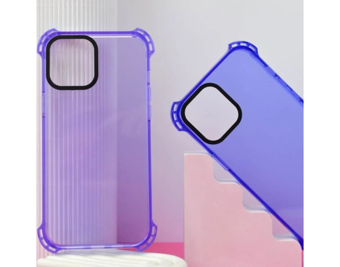 Чохол-силікон Corner ANTI-SHOCK Case iPhone 13, Purple