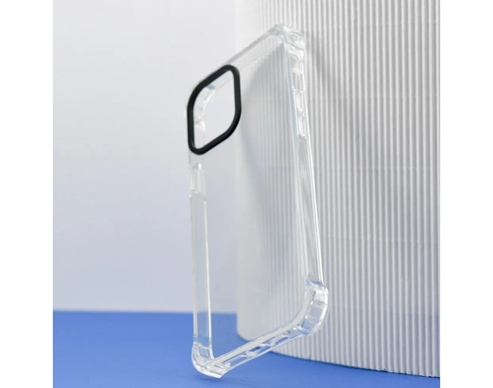 Чохол-силікон Corner ANTI-SHOCK Case iPhone 12 Pro Max, Прозорий
