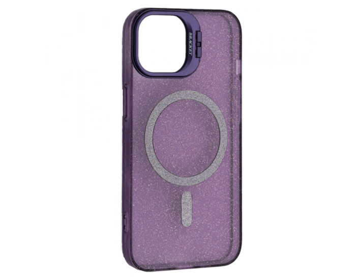 Чохол-силікон CASE PRO CRYSTALSHINE FORTABLE MAGSAFE iPhone 14 Pro, Purple