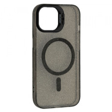 Чохол-силікон CASE PRO CRYSTALSHINE FORTABLE MAGSAFE iPhone 16 Pro, Black