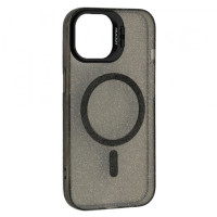 Чехол-силикон CASE PRO CRYSTALSHINE FORTABLE MAGSAFE iPhone 12 Pro, Black