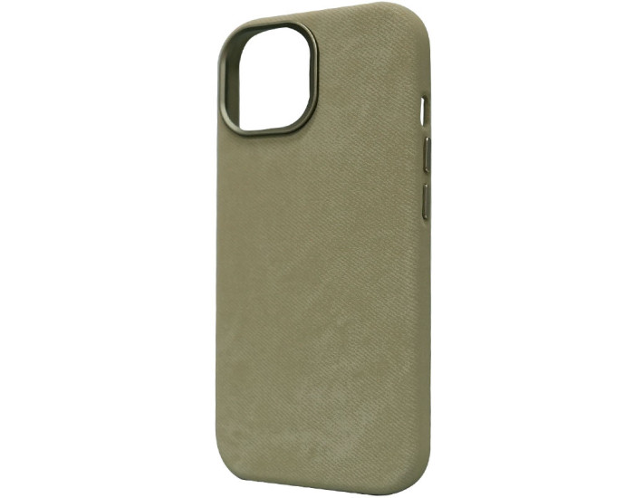 Чохол-силікон Denim with MagSafe iPhone 14 Pro, Olive