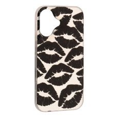 Чохол-силікон KISS iPhone 16, Black