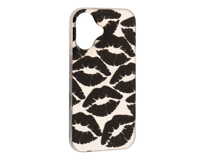 Чохол-силікон KISS iPhone 16, Black