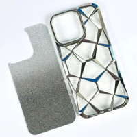 Чохол-силікон Three Dimensional Diamond iPhone 15 Pro, Black