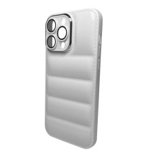 Чохол-силікон Down Jacket Frame iPhone 15 White