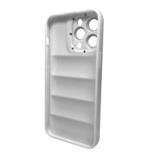Чохол-силікон Down Jacket Frame iPhone 15 White
