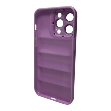 Чохол-силікон Down Jacket Frame iPhone 15 Pro Max, Purple