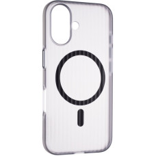 Чохол-силікон Edge Shield (MagSafe) iPhone 16 Pro, Grey/Black