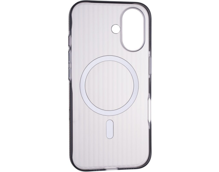 Чохол-силікон Edge Shield (MagSafe) iPhone 16 Pro, Black