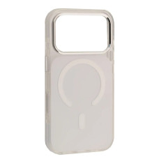 Чохол-силікон Elegant Bumper Case Camera stand (MagSafe) iPhone 17 Pro Max, White