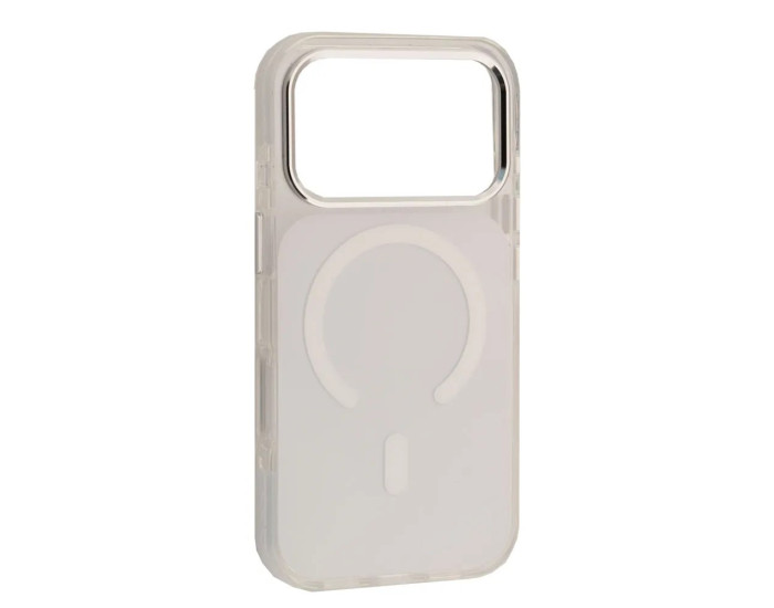Чохол-силікон Elegant Bumper Case Camera stand (MagSafe) iPhone 17 Pro Max, White