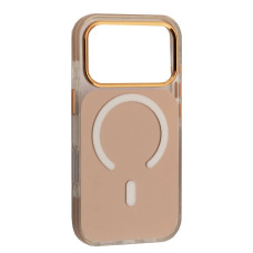 Чохол-силікон Elegant Bumper Case Camera stand (MagSafe) iPhone 17 Pro, Gold