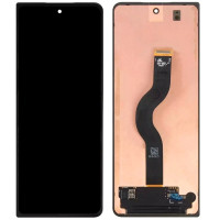 Дисплей з сенсорним екраном (модуль) Samsung F936 Galaxy Fold 4, чорний, зовнішній, оригінал з розбирання