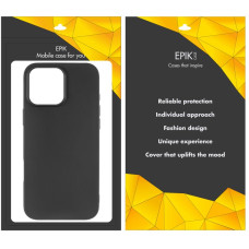 Чохол-силікон Epik iPhone 15 Plus, чорний