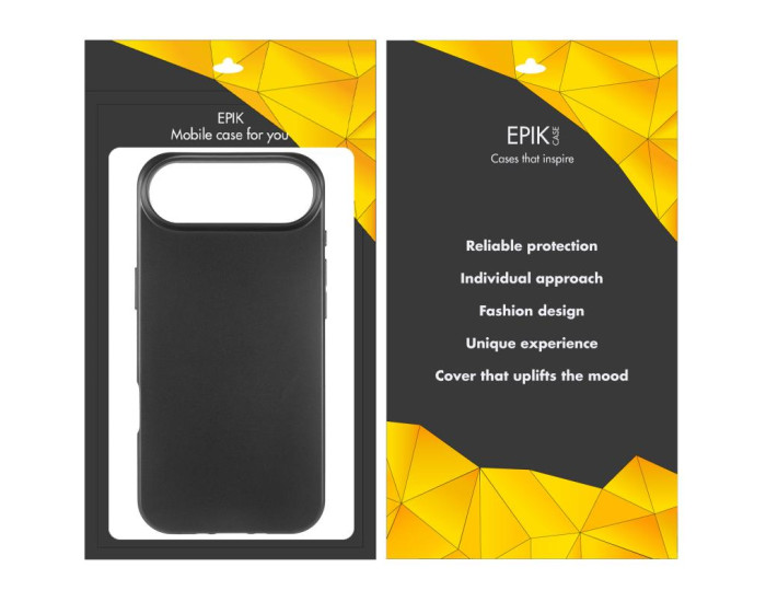 Чохол-силікон Epik Apple iPhone Air, чорний