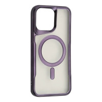 Чохол-силікон ESTHETIC MagSafe Case iPhone 13 Pro Max, глибокий фіолетовий