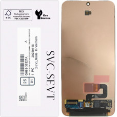 Дисплей с сенсорным экраном (модуль) Samsung S931 Galaxy S25, черный, оригинал, сервисная упаковка