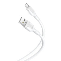 Кабель USB XO NB212 USB to Micro (2.1A/1m) Білий