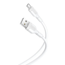 Кабель USB XO NB212 USB to Micro (2.1A/1m) белый