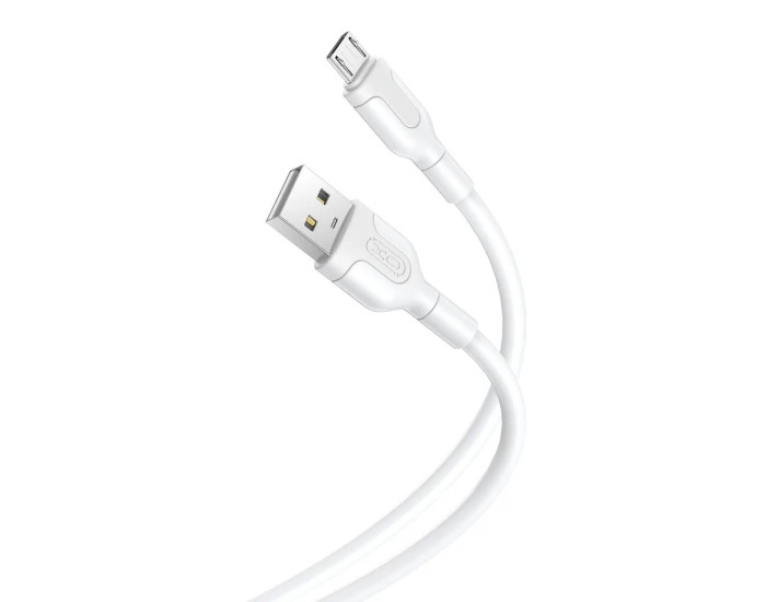 Кабель USB XO NB212 USB to Micro (2.1A/1m) белый