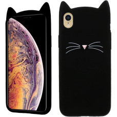 Чохол-силікон Beauty Art Case iPhone XR, Cat