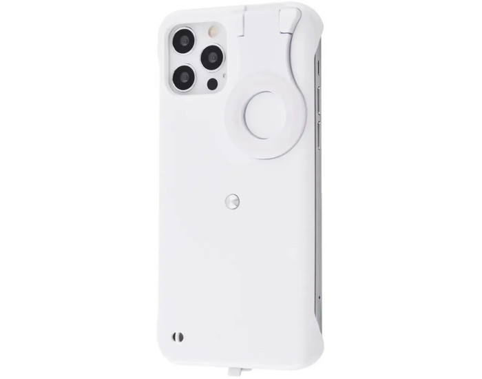 Чохол-силікон Smart Selfie Case iPhone 12/12 Pro, White