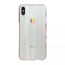 Чохол-силікон Glass Rainbow Case iPhone XS Max