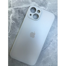 Чохол-силікон Glass Matte Designo iPhone 13, White
