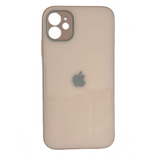 Чехол-силикон Glass Matte Designo iPhone 11, Pink sand