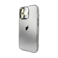 Чохол-силікон Glass Matte Designo iPhone 12 Pro Max, Grey