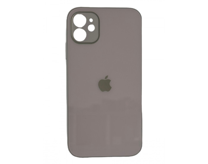 Чохол-силікон Glass Matte Designo iPhone 12 Pro Max, Lavander grey