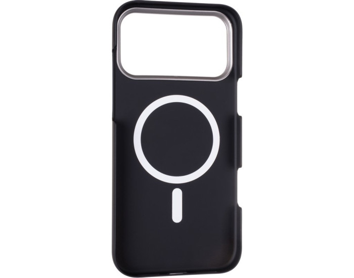 Чохол-силікон Fit Cover Case (Magsafe) iPhone 17 Pro Max, Black