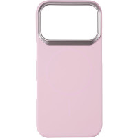 Чохол-силікон Fit Cover Case (Magsafe) iPhone 17 Pro, Chalk pink