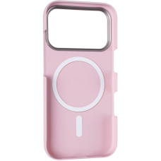 Чохол-силікон Fit Cover Case (Magsafe) iPhone 17 Pro, Chalk pink