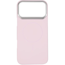 Чохол-силікон Fit Cover Case (Magsafe) iPhone 17 Pro Max, Chalk pink