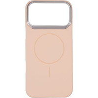 Чохол-силікон Fit Cover Case (Magsafe) iPhone 17 Pro, Ligth gold